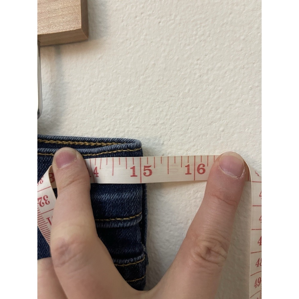 VERONICA BEARD Carolyn 10" Baby Boot Dark Vintage Patch Pocket Kick Flare Jean27 - Picture 11 of 14